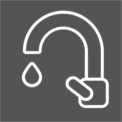 Water running icon Water running icon